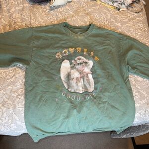 Boys Lie Green Graphic Crew Neck